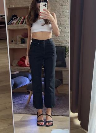 Джинси levis чорні висока посадка 2