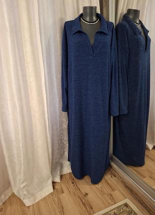 Теплое платье 👗 большого размера 2