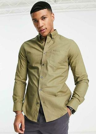 Новая оксфордская рубашка ben sherman цвета хаки