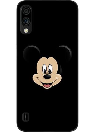 Силиконовый чехол для zte blade а51 lite с картинкой микки