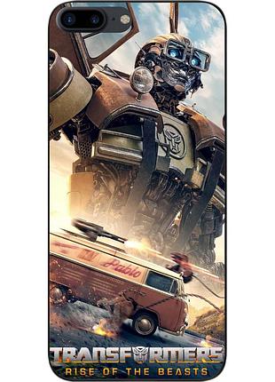 Силиконовый чехол epik для iphone 8 plus с картинкой уилджек трансформеры