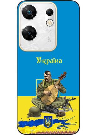 Силиконовый чехол epik для infinix zero 30 4g с картинкой козак