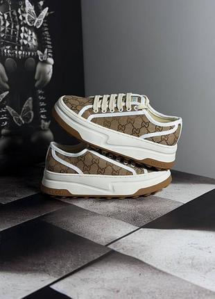 Gucci gg canvas sneakers 2