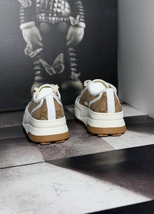 Gucci gg canvas sneakers 4