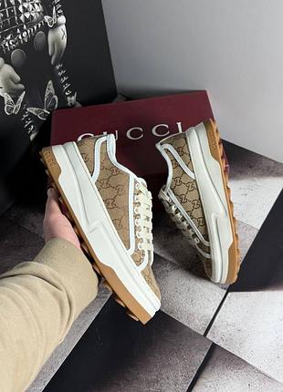 Gucci gg canvas sneakers