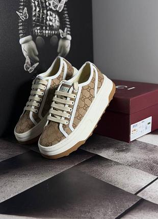 Gucci gg canvas sneakers 8