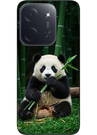 Чехол силиконовый epik для xiaomi poco c85 с принтом бамбуковый гурман