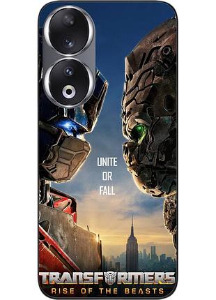 Силиконовый чехол epik для honor 90 с картинкой трансформеры звероботы