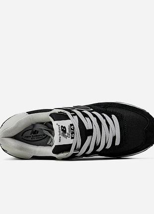 New balance  574 black/white 3