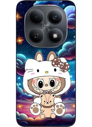 Силіконовий чохол epik для xiaomi redmi note 15 4g / 5g з принтом лабубу кітті
