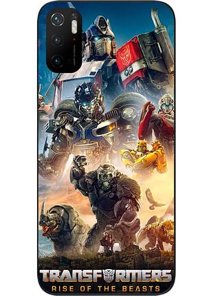 Силіконовий чохол epik для xiaomi poco m3 pro з картинкою трансформери