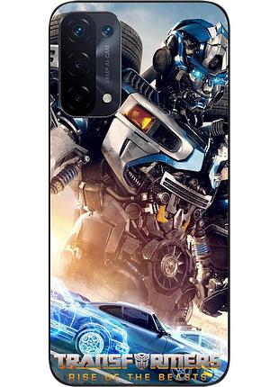 Силиконовый чехол epik для oppo a54 5g с картинкой мираж трансформеры