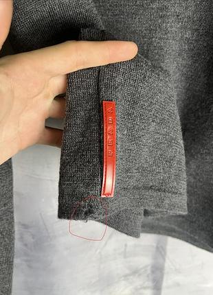 Шерстяний светр prada red tab 3