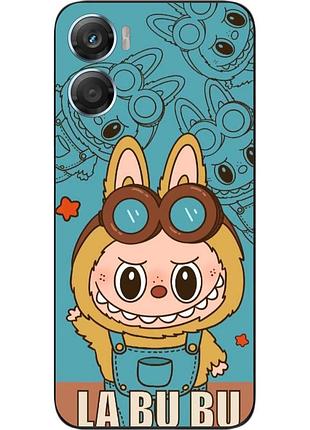 Чохол силіконовий epik для motorola g06 з принтом labubu пілот