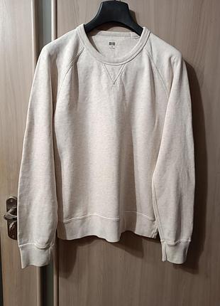 Свитшот реглан uniqlo оверсайз