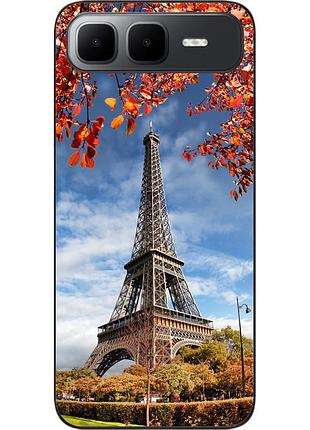 Бампер силиконовый чехол epik для infinix smart 10 plus (x6725b) с принтом башня