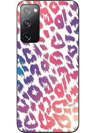 Силіконовий чохол epik для samsung galaxy s20 fe з картинкою леопардовий принт