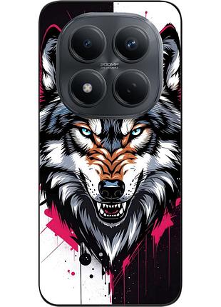 Чохол силіконовий epik для xiaomi redmi note 15 pro 5g з принтом дикий погляд