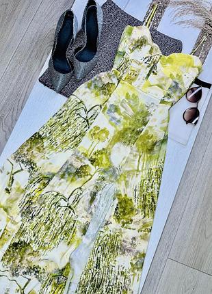 Міді сукня zara s корсетна сукня з розрізом на нозі різнокольорова сукня бюстьє зара