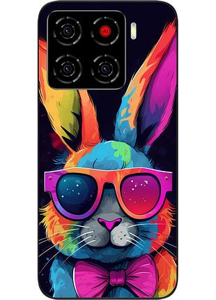 Чохол силіконовий epik для zte blade a56 з принтом райдужний кролик