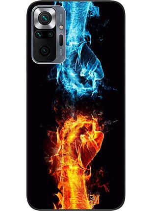 Силіконовий чохол epik для xiaomi redmi note 10 pro з картинкою опір