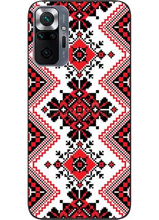 Оригінальний чохол epik для xiaomi redmi note 10 pro з картинкою орнамент