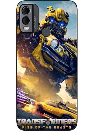 Силіконовий чохол epik для nokia c22 з картинкою бамблбі трансформери