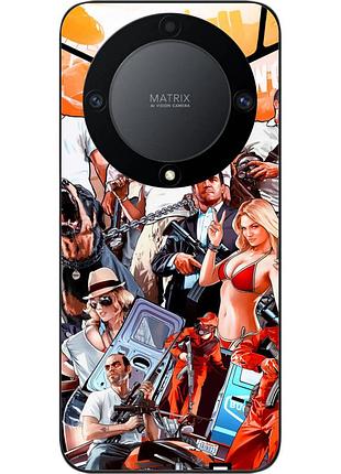Силіконовий чохол epik для honor magic 5 lite з картинкою гра gta