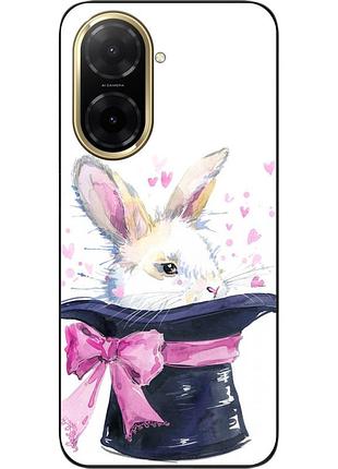 Чехол силиконовый epik для xiaomi poco c71 с картинкой кролик