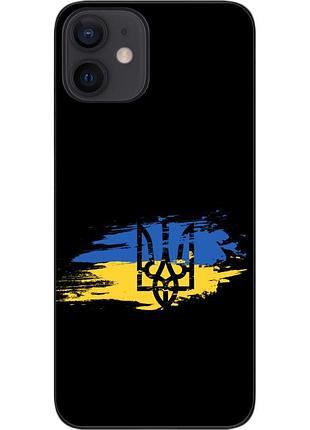 Силиконовый чехол epik для iphone 12 mini с картинкой герб