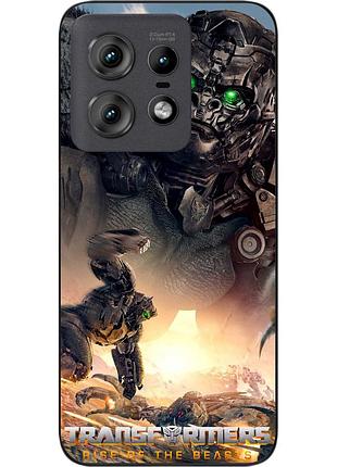 Силіконовий чохол epik для motorola edge 50 pro з картинкою ейплінк трансформери звероботи