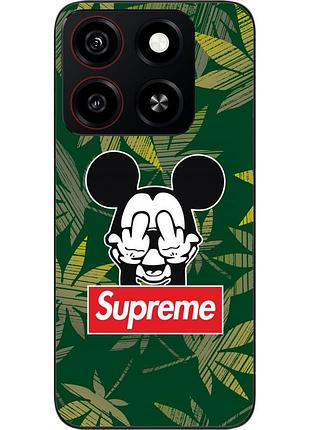 Силиконовый чехол epik для zte blade a35 4g с картинкой микки supreme
