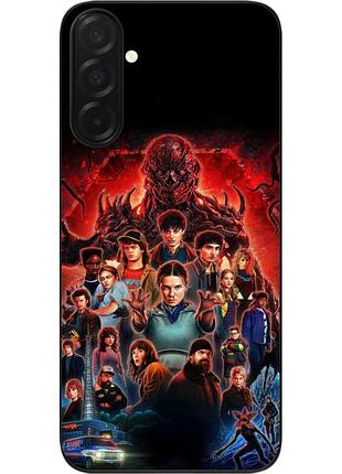 Силиконовый чехол epik для samsung galaxy a27 5g с принтом очень странные дела герои