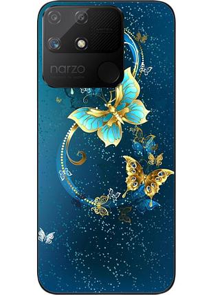 Оригінальний чохол epik для realme narzo 50a з картинкою метелики