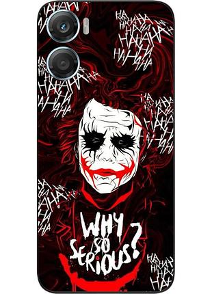 Силиконовый чехол epik для motorola g06 с принтом смех безумия