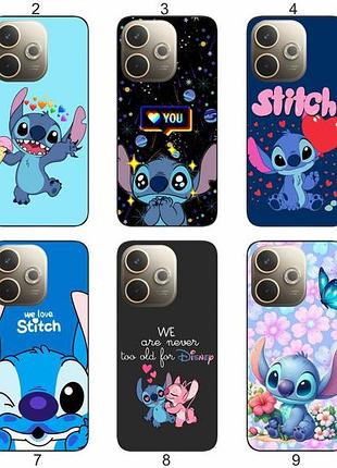 Силіконовий чохол stitch стіч для oppo a5 pro пустотливий принт і захист