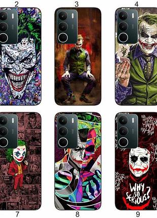 Силиконовый чехол joker джокер harley quinn харли квин для realme c71 4g харизма и защита