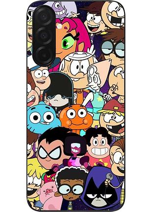 Чехол силиконовый epik для samsung galaxy a57 с принтом звёзды cartoon network