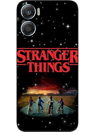 Силиконовый чехол epik для motorola g06 с принтом stranger things неизвестность