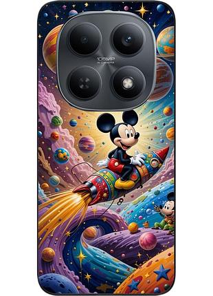 Чохол силіконовий epik для xiaomi redmi note 15 4g / 5g з зображенням космічна пригода міккі мауса