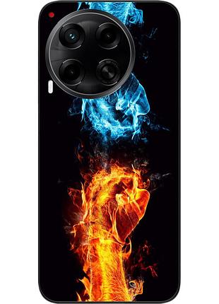 Силиконовый чехол epik для tecno camon 30 (cl6) с картинкой сопротивление