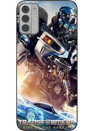 Силиконовый чехол epik для nokia g42 с картинкой мираж трансформеры