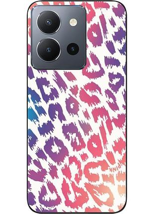 Силиконовый чехол epik для vivo y36 с картинкой леопардовый принт