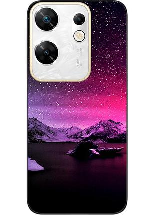 Силиконовый чехол бампер epik для infinix zero 30 4g с картинкой звезды