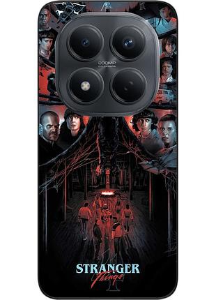 Силиконовый чехол epik для xiaomi redmi note 15 pro 4g с принтом stranger things векна