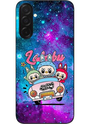 Силиконовый чехол epik для samsung galaxy a57 с принтом labubu космос