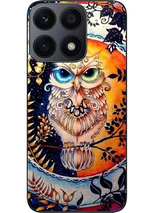 Силіконовий чохол epik для honor x8a з картинкою сова