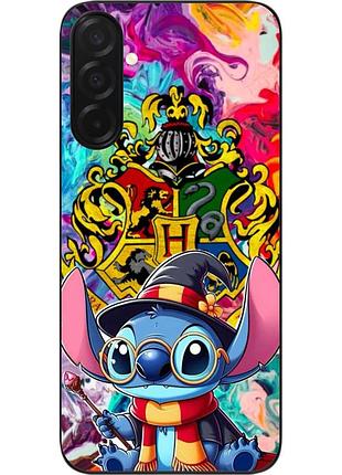 Силиконовый чехол epik для samsung galaxy a57 с изображением стич из хогвартса