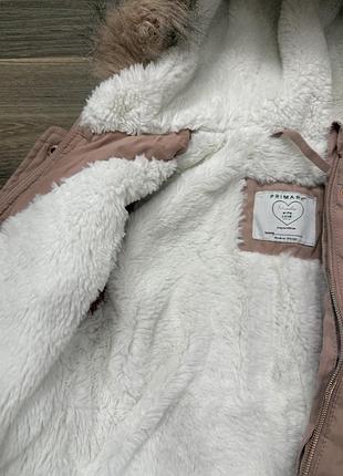 Тепла куртка primark 3