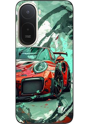 Чохол силіконовий epik для xiaomi poco c81 pro з принтом червоний дрифт
